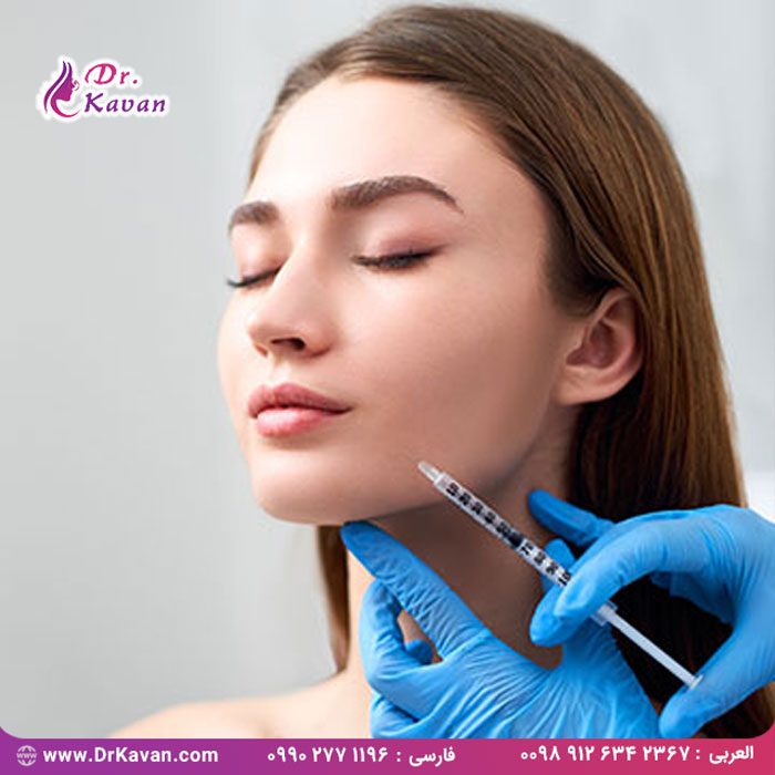 جوانسازی صورت با تزریق فیلر