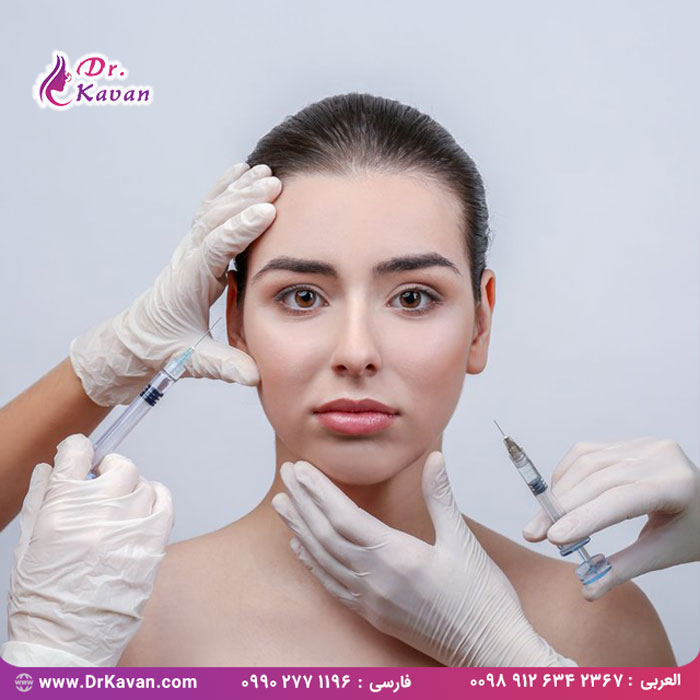 جوانسازی صورت با تزریق فیلر